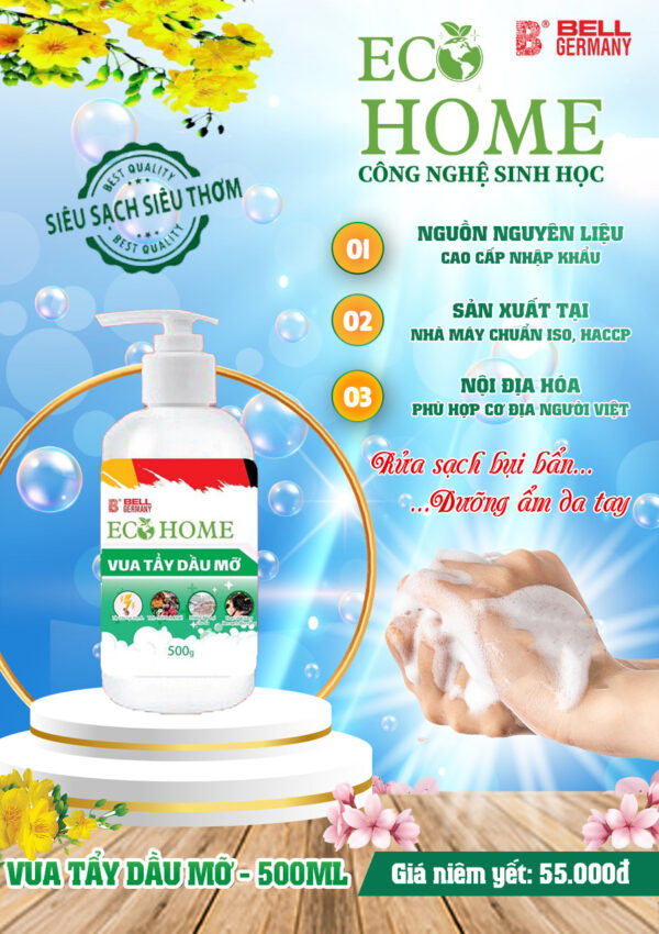 vua tẩy dầu mỡ 500ml