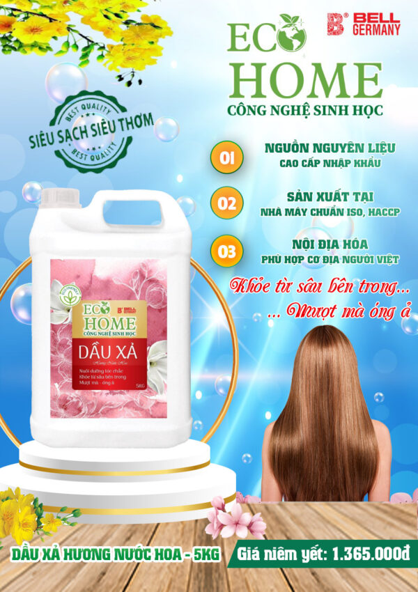 Dầu xả hương nước hoa 5kg