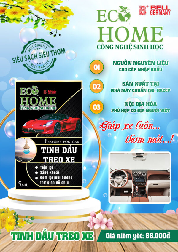 Tinh dầu treo xe