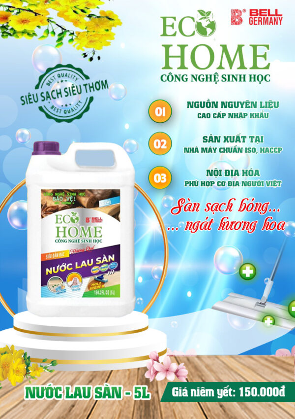 Nước nước lau sàn 5L