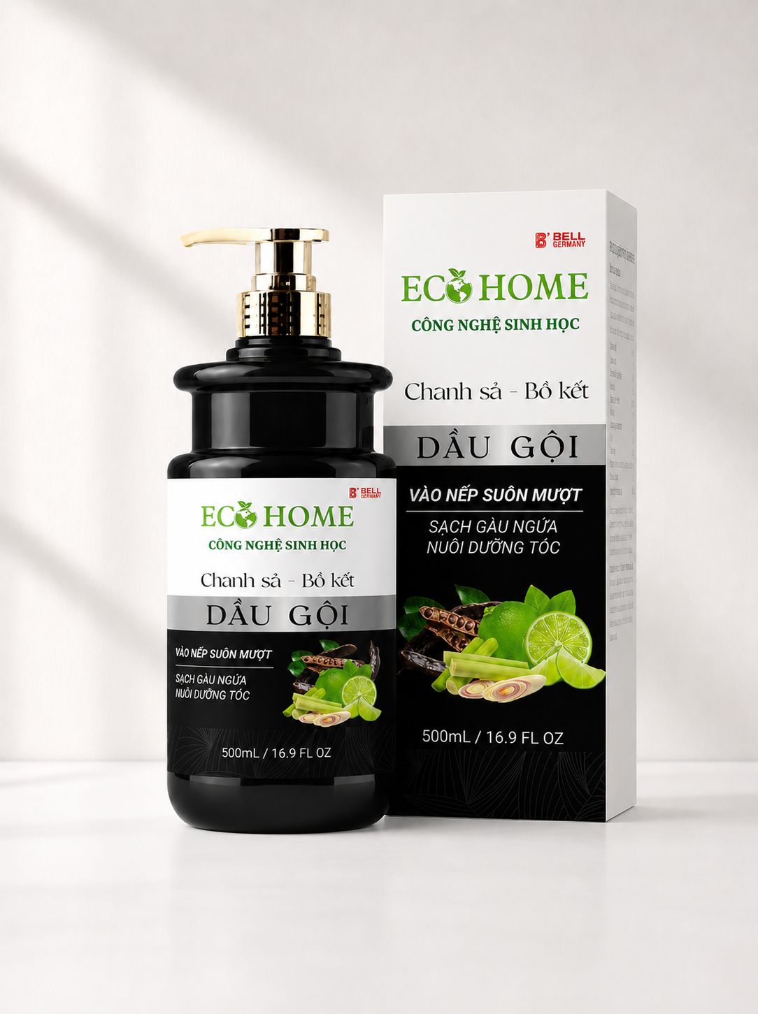 Dầu gội chanh sả bồ kết Ecohome - 2