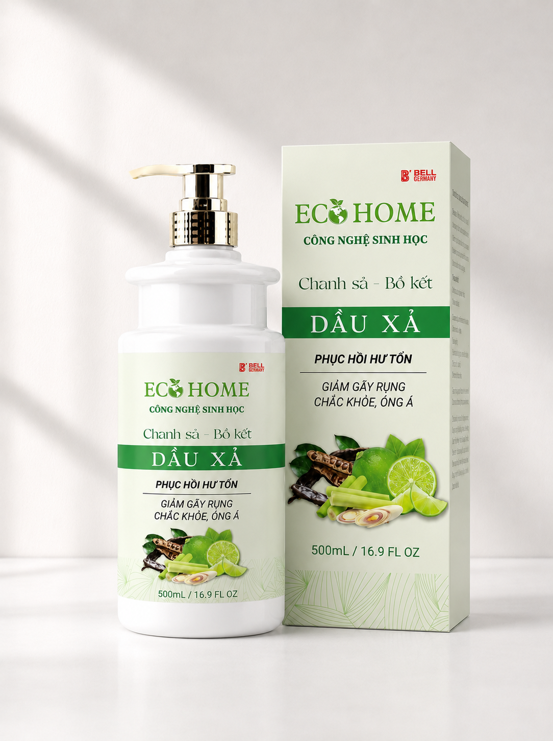 Dầu xả chanh sả bồ kết Ecohome - 2